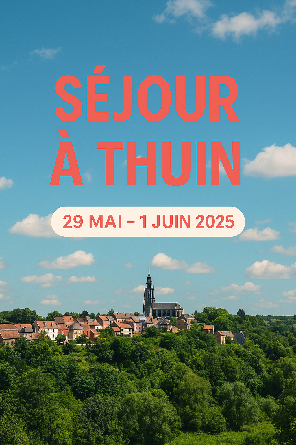 Séjour à Thuin